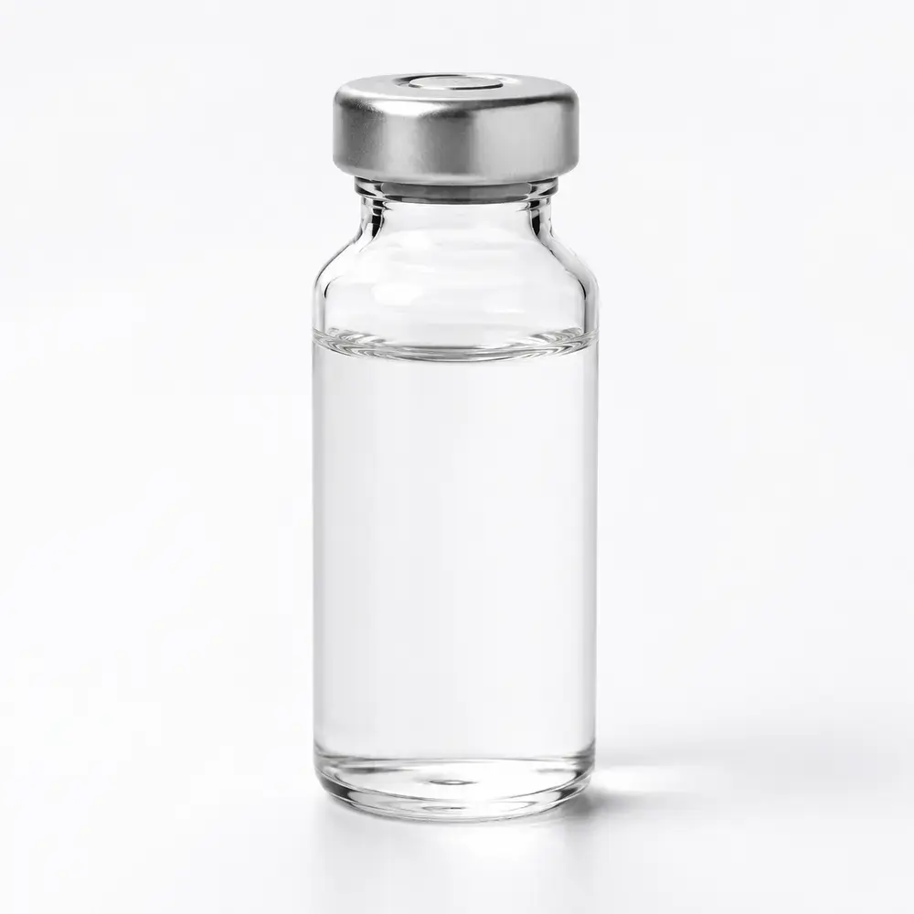 Plain Bac Water 30 ml laboratory liquid bottle
